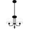 Quoizel Pendant Pendant 3 Lights Matte Black QP5607MBK - alternate 3